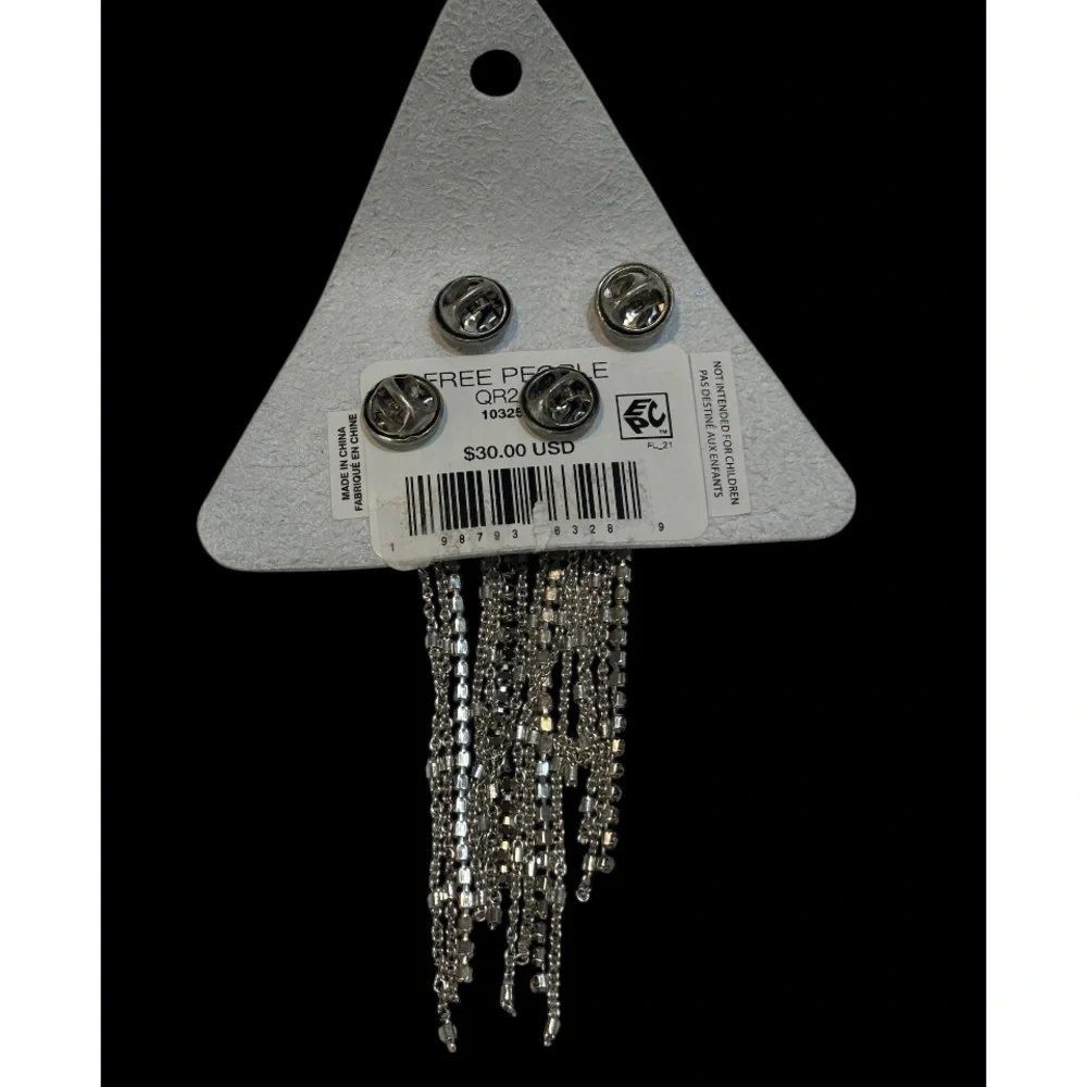 Free People Brandy Fringe Brooch Pins NWT